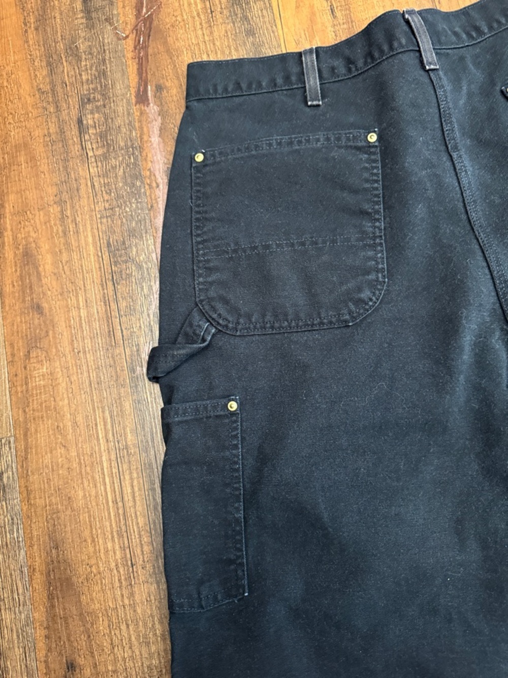 Carhartt B01 14800 Double Knee USA 36x34 Black - Picture 16 of 16